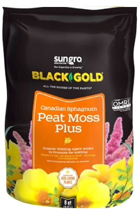 Sun Gro Black Gold Peat Moss Plus
