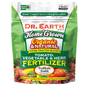 Dr Earth. Tomato Vegetable & Herbs Fertilizer